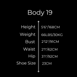 Gynoid Silicone Sex Doll Model 19 Body 19 - 168cm/5’6’’