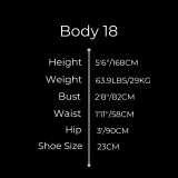 Gynoid Silicone Sex Doll Model 18 Body 18 - 168cm/5’6’’