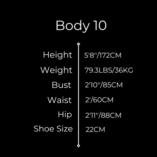 Gynoid Body10/172cm/5’8’’