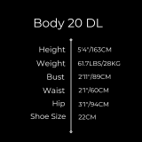 Gynoid Body20 DL/163cm/5’4''(Anal Function)