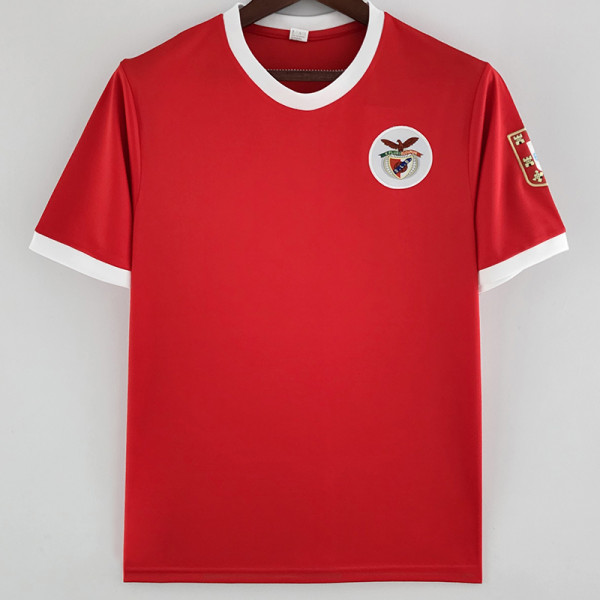 1973-1974 Benfica Red Retro Soccer Jersey