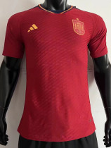 2022-23 Spain Home World Cup Player Version Soccer Jersey