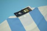 1978 Argentina Home Retro Soccer Jersey