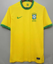 2020-21 Brazil Home Fans Soccer Jersey
