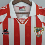 1995-1997 Bilbao Home Retro Soccer Jersey