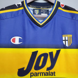 2001-2002 Parma Home Retro Soccer Jersey