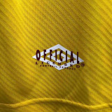 1993-1995 Parma Yellow Retro Soccer Jersey