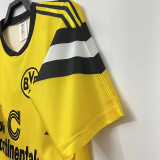 1989 Dortmund Yellow Retro Soccer Jersey