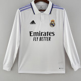 2022-23 RMA Home Long Sleeve Soccer Jersey (长袖)