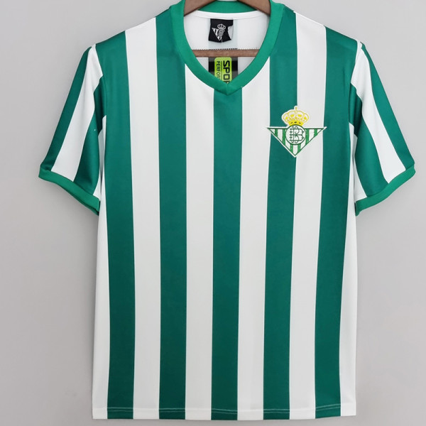 1976-1977 Real Betis Copa del Rey Home Retro Soccer Jersey