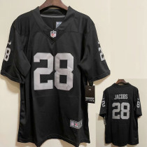 2022 突击者 JACONS #28 Black NFL Jersey