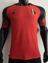 2022-23 Belgium Home World Cup Player Version Soccer Jersey