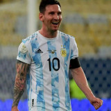 2020-21 Argentina Home Fans Soccer Jersey