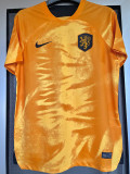 2022-23 Netherlands Home World Cup Fans Soccer Jersey