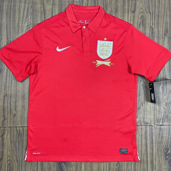 2013 England 150th Away Retro Soccer Jersey