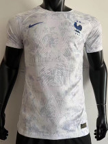 2022-23 France Away World Cup Player Version Soccer Jersey