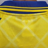 1995-1997 Parma Yellow Retro Soccer Jersey