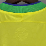 2022-23 Brazil Home World Cup Fans Soccer Jersey