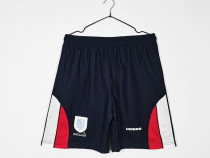 1998 England Home Retro Shorts Pants