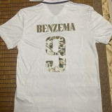 2022-23 BENZEMA #9 Golden Ball RMA Home Fans Soccer Jersey