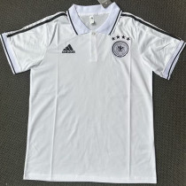 2021-23 Germany White Classic Polo Short Sleeve