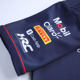 2023 Red Bull Royal blue Racing Suit (圆领)