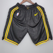 LAKERS Black Edition Top Quality NBA Pants （蛇纹）