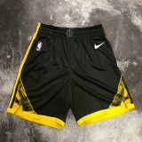 2022-23 WARRIORS Black City Edition Top Quality NBA Pants