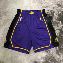 2022-23 LAKERS Purple Top Quality NBA Pants (Trapeze Edition) 飞人版