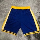 2022-23 WARRIORS Blue City Edition Top Quality NBA Pants