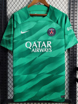 2023-24 PSG GoalKeeper Green Soccer Jersey