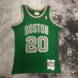 2007-08 CELTICS ALLEN #20 Green Retro Top Quality Hot Pressing NBA Jersey