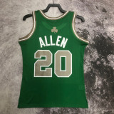 2007-08 CELTICS ALLEN #20 Green Retro Top Quality Hot Pressing NBA Jersey