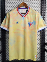 2023-24 Fortaleza Special Edition Pink Yellow Fans Soccer Jersey
