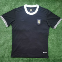 2023 Scotland Black Special Edition Fans Soccer Jersey (黑色)