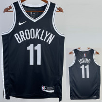 2022-23 NETS IRVING #11 Black Top Quality Hot Pressing NBA Jersey