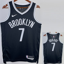 2022-23 Nets DURANT #7 Black Top Quality Hot Pressing NBA Jersey