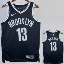 2022-23 Nets HARDEN #13 Black Top Quality Hot Pressing NBA Jersey