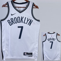 2022-23 Nets DURANT #7 White Top Quality Hot Pressing NBA Jersey