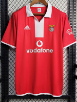 2004-2005 Benfica Home Retro Soccer Jersey