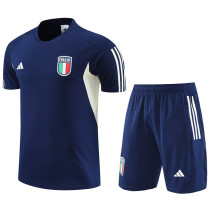 2023-24 Italy Royal Blue Training Short Suit