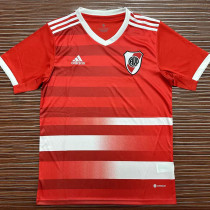 2022-23 River Plate Away Fans Soccer Jersey (无广告版)