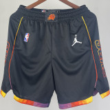 2022-23 SUNS Black Edition Top Quality NBA Pants (Trapeze Edition) 飞人版