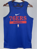 2022-23 76ERS Blue NBA Training Vest