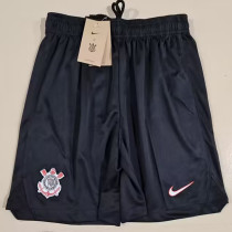 2023-24 Corinthians Black Shorts Pants
