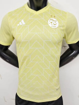 2023-24 Algeria Yellow Special Edition Player Version Soccer Jersey