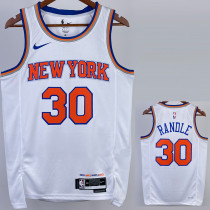 2022-23 KNICKS RANDLE #30 White Top Quality Hot Pressing NBA Jersey