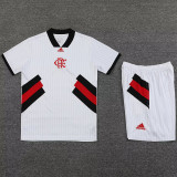 2023-24 Flamengo Casual Classic White Training Short Suit