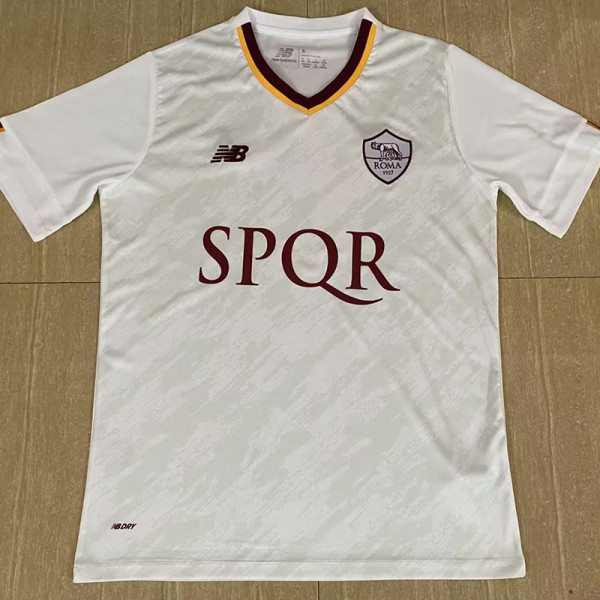 2022-23 Roma Away Fans Soccer Jersey (新广告)