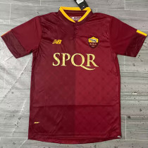2022-23 Roma Home Fans Soccer Jersey (新广告)